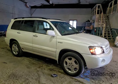 2006 Toyota Highlander Limited z USA, uszkodzony, nr VIN JTEEP21A060170464
